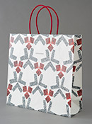 The Mitsukoshi shopping bag is redesigned.