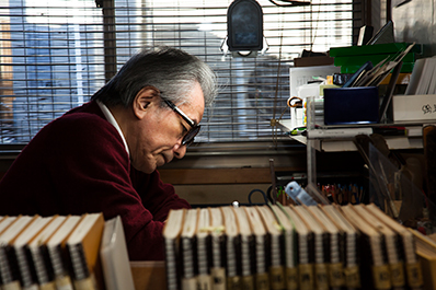 友禅作家・重要無形文化財(人間国宝)・森口邦彦氏