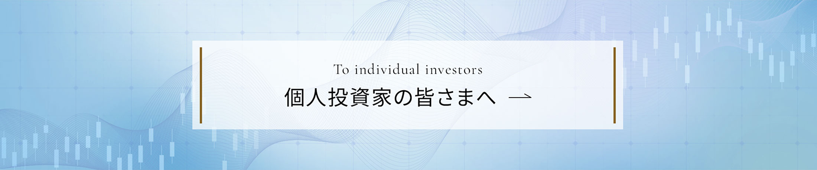 個人投資家の皆さまへ