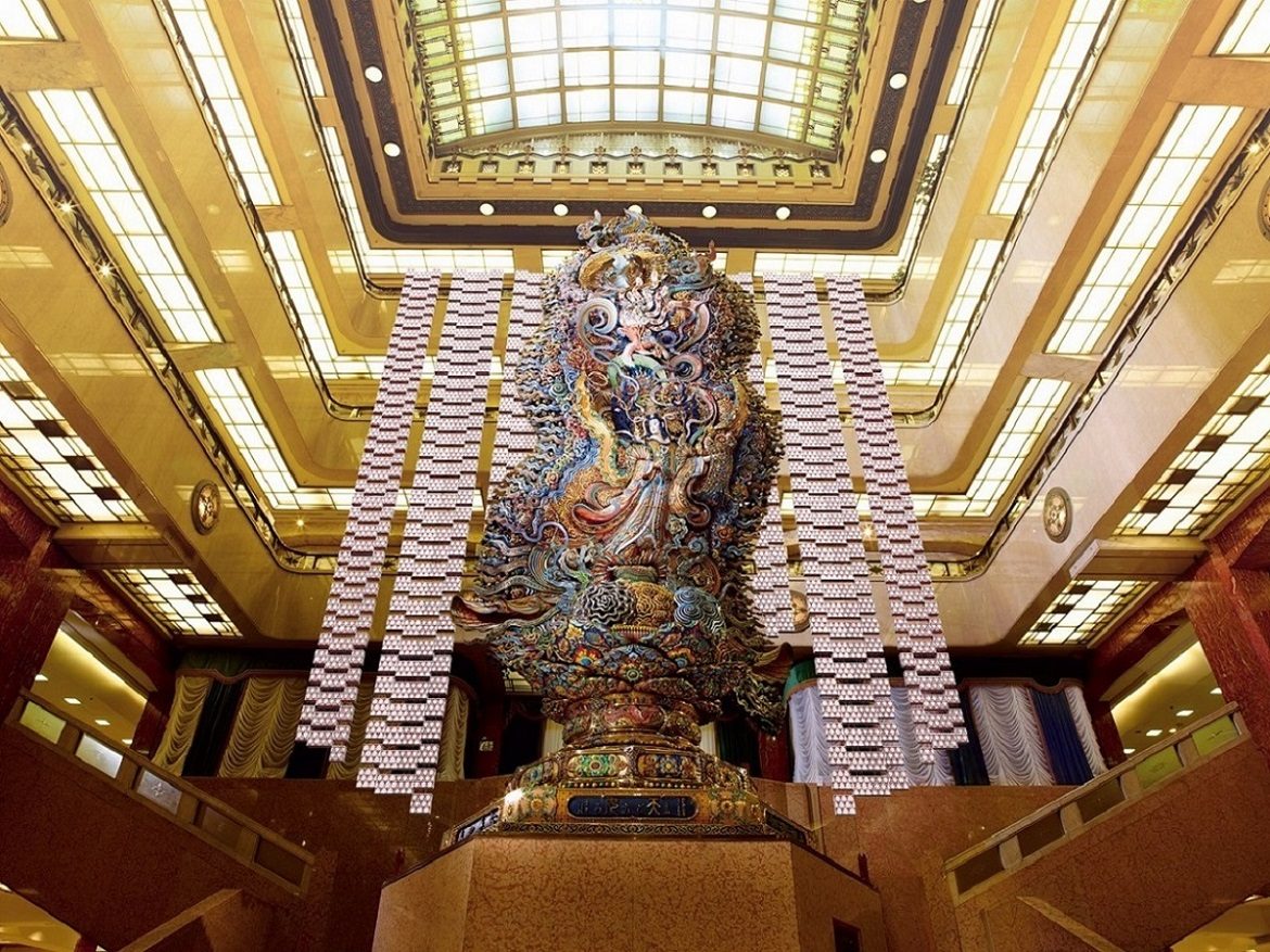 展示イメージ（三越日本橋本店 本館１階中央ホール ）