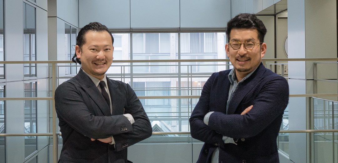 ユニコーンファーム代表取締役社長 田所 雅之様、三越伊勢丹イノベーションズ 代表取締役社長 額田 純嗣様の写真